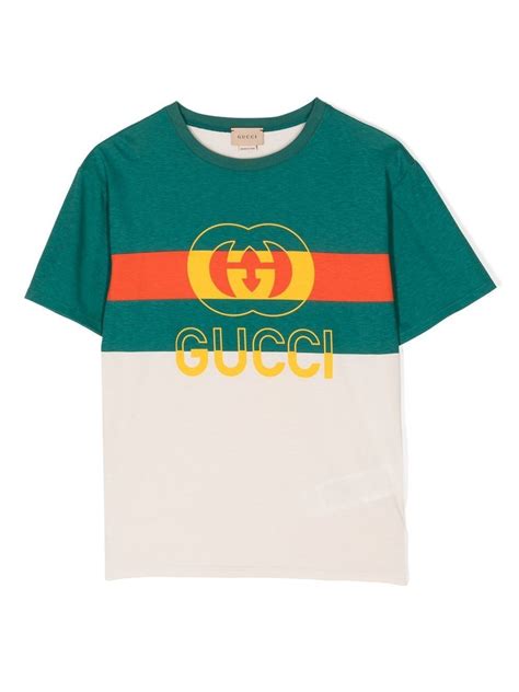 gucci t shirt with web stripe print|t shirt gucci original.